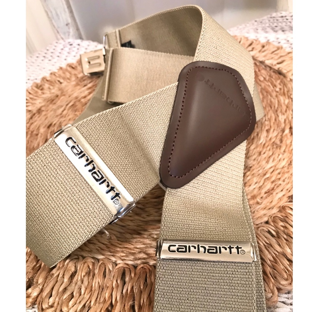 Carhartt Utility Suspenders Khaki Heavy Duty Workwear